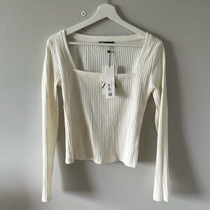 Zara ribbed long sleeves